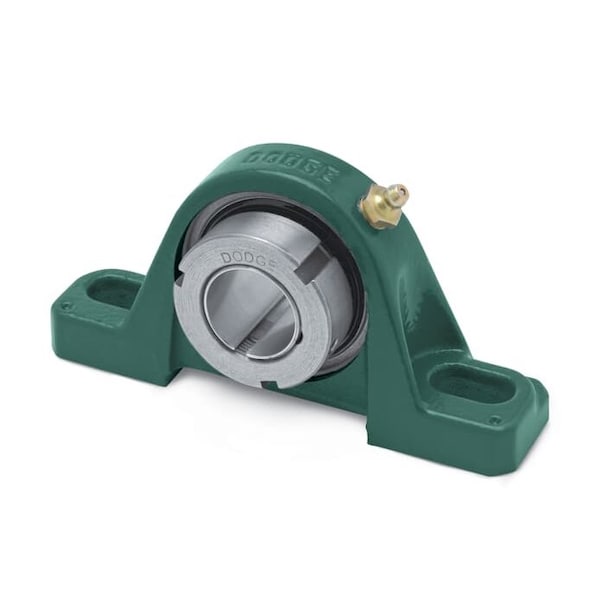 P2B-GTH-06-E, Two-Bolt Pillow Block, Expansion Cast Iron